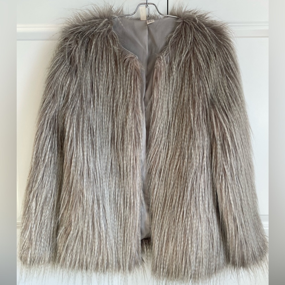 faux fur coat